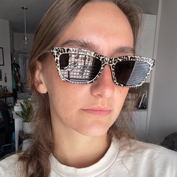 Michael Kors Cheetah Print Sunglasses - Picture 6 of 7